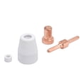 thumbnail image 1 of Plasma Cutter Consumables, High Temperature Resistance Plasmas Cutting Tip Set  Welder Performance Superior Strength Easy Replacement  For Stahlwerk CT312, 1 of 8