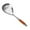 Silver, variant on LLDYYDS Large Slotted Spoon with Long Wooden Handle - Lyveit 16 Inch Deep Frying Scoop with Hanging Holes, 304 Stainless Steel Fryer Skimmer Spoons for Kitchen Cooking Frying Draining