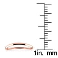 thumbnail image 5 of SuperJeweler 10K Rose Gold 1.5MM Comfort Fit Curved Wave Thumb Ring For Women and Men, 5 of 7