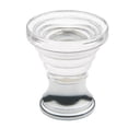 thumbnail image 3 of Baldwin 4354150 1.18 in. dia. Satin Nickel Crystal Cone Cabinet Knob, 3 of 3