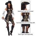 thumbnail image 2 of Disfraz Pirata Negro y Dorado Leg Avenue Talle S, 2 of 4