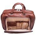 thumbnail image 5 of McKlein Mens IRVING PARK 15.6" Leather Double Compartment Laptop Case in Brown, 5 of 8