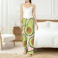 thumbnail image 6 of Lsque Cute Avocado Print Women's Pajama Pants, Lounge Pant - Comfortable Home Wear,Elastic Waistband, Stylish Design-Large, 6 of 9
