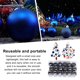 thumbnail image 5 of Bearachild 30 piezas de bolas de Navidad adornos inastillables decoraciones para árboles de Navidad juego de bolas colgantes para decoración de fiesta de Kits de decoración para fiestas gris oscuro Bearachild HA007626-09B, 5 of 6