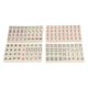 thumbnail image 5 of Pequeño juguete chino Mahjong, patrón claro, juego tradicional de Mahjong, juguete para el hogar, dormitorio, marfil, 5 of 9