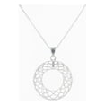 thumbnail image 1 of Collar 3d Circulo De Maya Para Mujer De Plata 925, 1 of 5