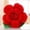 Red, variant on Rose Plush Pillow, Flower Shaped Soft Stuffed Toy, Cushion & Seat Pad For Sofa Bed Office, Watermelon Red 20Inch (50Cm Approx) 0.7Kg - 1Pc Decorative Throw Pillow For Kids S
