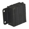 Vestil Laminated Dock Bumper,4.5 x 9 x 10" 1012-4.5