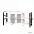 thumbnail image 3 of TV Furniture | Industrial Farmhouse 80 Inch TV Stand | Wood & Metal | Particle Board+MDF | TV Size 70-79 Inches, 3 of 13