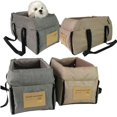 thumbnail image 3 of Portable Car Safety Pet Seat For medium/Small Dogs Cat Travel Central Control Cat DogBed Transport Dog Carrier Protector DogBags ShopWise Round, 3 of 8