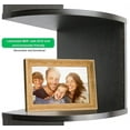 thumbnail image 5 of Greenco 5 Tier Wall Mount Floating Corner Shelves Espresso Finish, 5 of 5