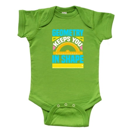 

Inktastic Geometry Math Geek Funny School Gift Baby Boy or Baby Girl Bodysuit