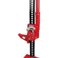 thumbnail image 4 of Big Red 3 Ton 48" Ratcheting Off Road Utility Steel Farm Jack for Car, Red, W6501R, 4 of 5
