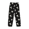 thumbnail image 5 of Xecao Rose Flowers Men's Straight Lounge Pajama Pants: The Ultimate in Comfortable Sleepwear, 5 of 9