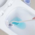 thumbnail image 6 of Vggrvlo White Toilet Brush Bathroom Deep Cleaning Toilet Cleaner Scrubber Long Handle Household Cleaning Brushes Space Saving for Storage Hidden Rv Toilet Decorative Accessories with Caddy, 6 of 6