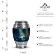 thumbnail image 2 of Dragonfly Small Urns For Human Ashes Keepsake Mom, Mini Urns For Human Ashes Women And Men, Little Blue Cremation Urn For Male, frog Urn For Adults Funeral, 3inch, 2 of 7