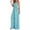 *Green, variant on Women's Plaid Print Sleeveless Jumpsuit,Spaghetti Strap Wide Leg Romper with Elastic Waist,Casual Summer Jumpsuit Red,Women's Plus M