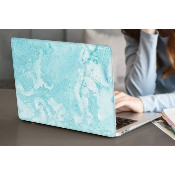 KSK KAISHEK Hard Shell Cover for 2016-2019 Rel. Newest MacBook Pro 15 inchs with Retina Display Touch ID Model: A1990 A1707 Marble A 100