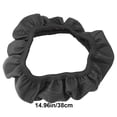 thumbnail image 3 of Wzzjkit Car Steering Wheel Cover Leather Stereo Embossed Comfortable Soft Interior Without Inner Ring Handle Cover, 3 of 6