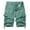 Mint Green, variant on Youmylove Stylish Mens Shorts Men's Plus Size Cargo Shorts Summer Outdoor Sports 5 Pocket Mid Length Shorts For Hiking And Work Summer Tactical Pants