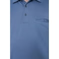 thumbnail image 5 of AVA Athletica Men's Classic Polo Quick-Dry Golf, Tennis, T-Shirt with Pocket; Colony Blue; MD, 5 of 5