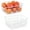 2Pack-White-Large, variant on PandaTop Large Wire Storage Baskets for Organizing,2 Pack Pantry Organization Bins for Cabinets, Storage Baskets for Shelves,Metal Basket for Kitchen, Bathroom Organizer(White)