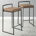 thumbnail image 3 of LumiSource Fuji Stacker 26" Fixed-Height Counter Stool - Set of 3, 3 of 8