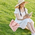 thumbnail image 4 of OULII Satchel Bags Women 1Pack Pink Canvas For Carrying Books And Daily Use, 4 of 8