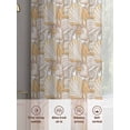 thumbnail image 5 of Shell Coastal Sheer Curtains 108 Inch Length 2 Panels Set, Vintage Ocean Starfish Seaside Voile Window Treatment Semi Sheer Long Curtains Drapes for Bedroom/Living Room/Kitchen 52"x108"x2, 5 of 7