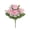 Pink, variant on Artificial Peony Bouquet Wedding Bride Holding Bouquet, Pink and Purple Silk Flowers, Peonies for DIY Floral Arrangement, Home Décor, and Bridal Centerpieces, Realistic Flowers