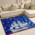 thumbnail image 2 of Dreamtimes Columbus Day Celebration Lightweight Carpet Mats, 5'3" x 4' Area Soft Rugs, Floor Mat Rug Home Decoration for Kids Room Living Room, 63"x 48", 2 of 6