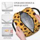 thumbnail image 3 of Disketp Artistic Zebra Print Sunflower Bolsa Térmica para Almuerzo, Lonchera con Abertura Amplia y Gran Capacidad, Organizador Reutilizable para Mujeres, Hombres y Adultos, 3 of 6