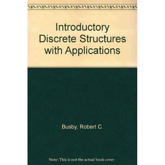 Pre-Owned Introductory Discrete Structures With Applications, 9780135007945, 0135007941, Hardcover,