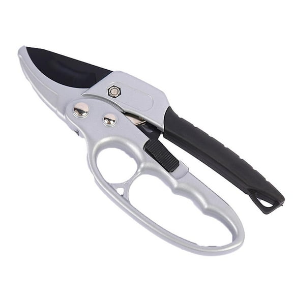 Ratchet Anvil Pruning Shears, Garden Shears Clippers Tree Trimmers Secateurs, For Gardening, Twig