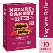 Nature's Bakery, Raspberry Fig Bars, 10 Twin Packs, 2 oz Each