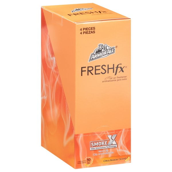 Armor All Smoke X Car Air Freshener and Odor Eliminator Vent Clip