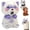 Cat, variant on Cooling Clip-On Mini Fan for Cup & Bowl,Cute Monkey Animal Fans Coffee Chiller,Portable Hanging Mug Fan for Iced Coffee Soup Drinks,Rechargeable Fast Air Blowing,Desktop Beverage Cooling Companion