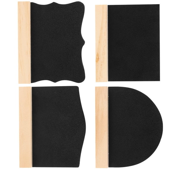 Raindrops  4 Pcs Small Blackboard Sign Boards Chalkboard First Day of School