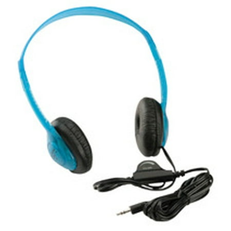 - Califone 3060AVBL Multimedia Wired Stereo Headphones, Blueberry