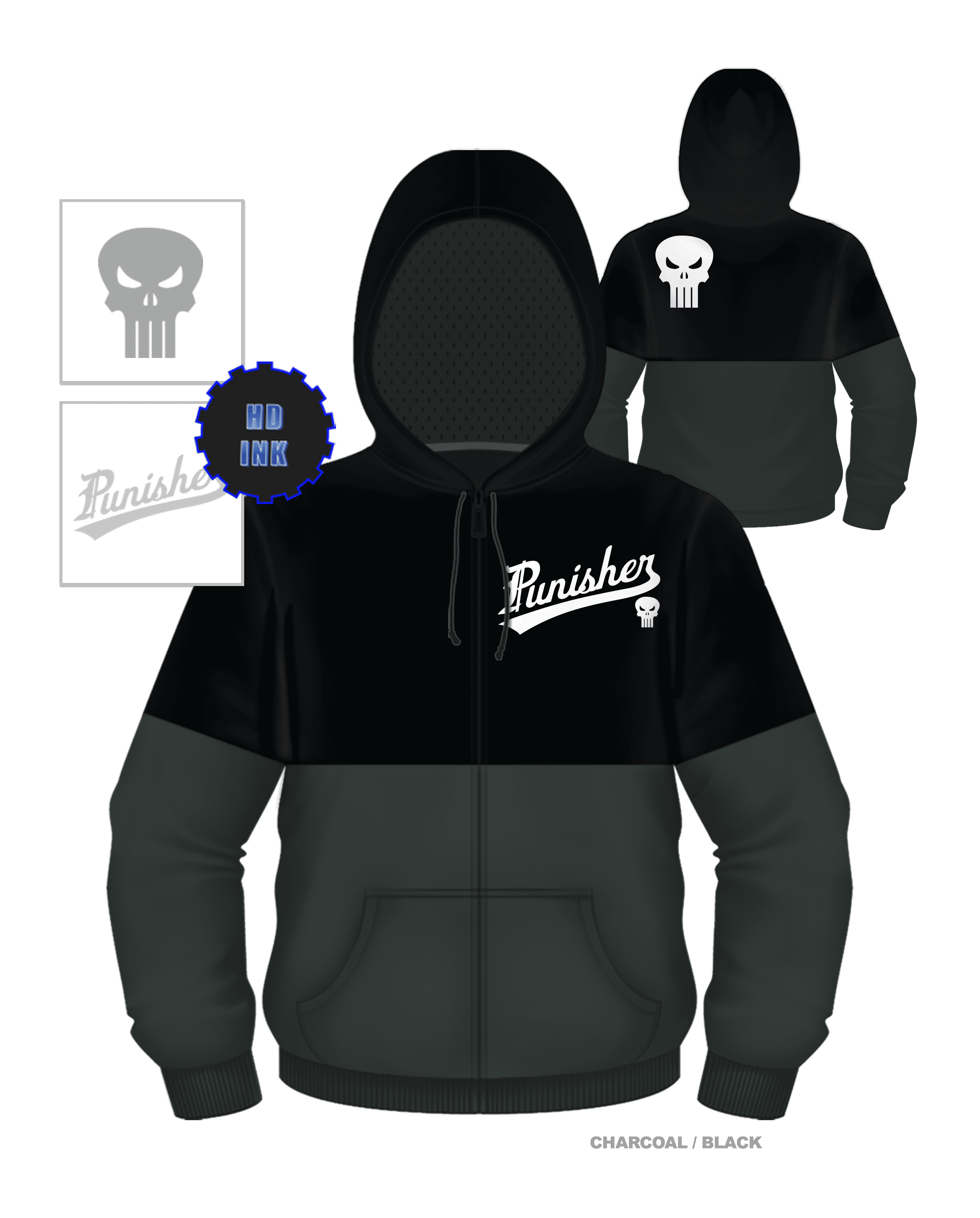 marvel the punisher hoodie