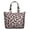 Large, variant on Palm Leaf Travel Bag Hawaiian Floral Weekender Duffel with Tropical Leaf, Aloha Inspired Botanical Jungle Pattern, Leafy Overnight Tote for Beach Vacation