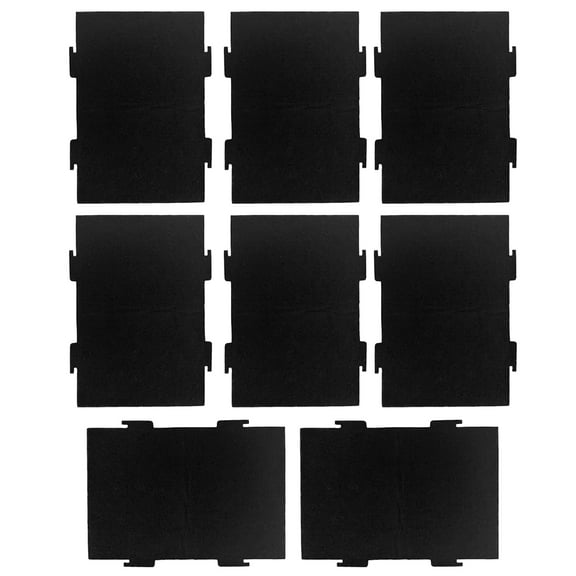 Qzbhct 8 Pcs W11282981 Activated Charcoal Filters Replacement for Whirlpool & Kitchenaid Microwave KMLS311HS WML55011HS W11223147