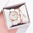 thumbnail image 4 of Ausyst Watch for Women Jadi European And American Fashion Style Gold Dial Ladies Bracelet Watch Set, 4 of 4