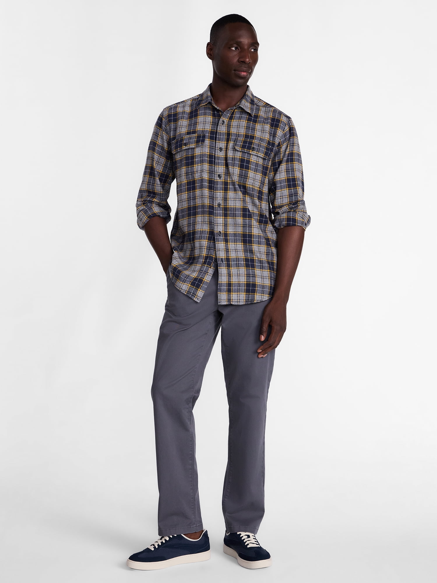 George Men's Straight Fit Chino Pants, Sizes 28-52