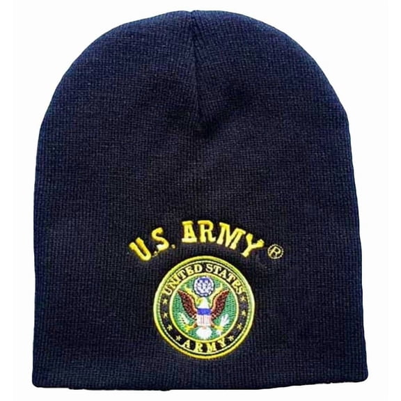 Army Emblem Beanie Official US Army Licensed Hat Warm Hat