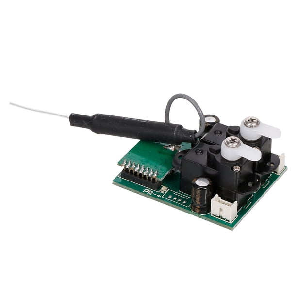 A160.0013 Wltoys XK A160 Placa receptora de avión RC con 2 Servos Repuesto de avión Accesorios de pl Wltoys Tablero receptor