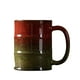 thumbnail image 1 of Gran taza de café de cerámica, elegante taza de bebida vidriada con asa ergonómica, taza versátil de té y agua para la decoración del hogar y la oficina, artesanía única, 1 of 1