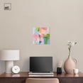 thumbnail image 6 of Dynamic Brushwork Canvas Modern Colorful Print by Art Remedy, Gallery Wrapped, 12" x 12", 6 of 8