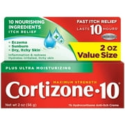 Cortizone-10 Plus Maximum Strength Anti-Itch Creme 2 oz