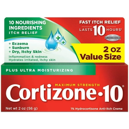 Cortizone-10 Plus Maximum Strength Anti-Itch Creme 2 oz